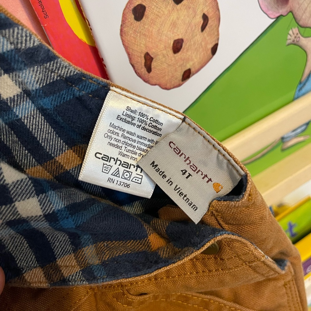 4T Carhartt Overalls - Picture 4 of 4